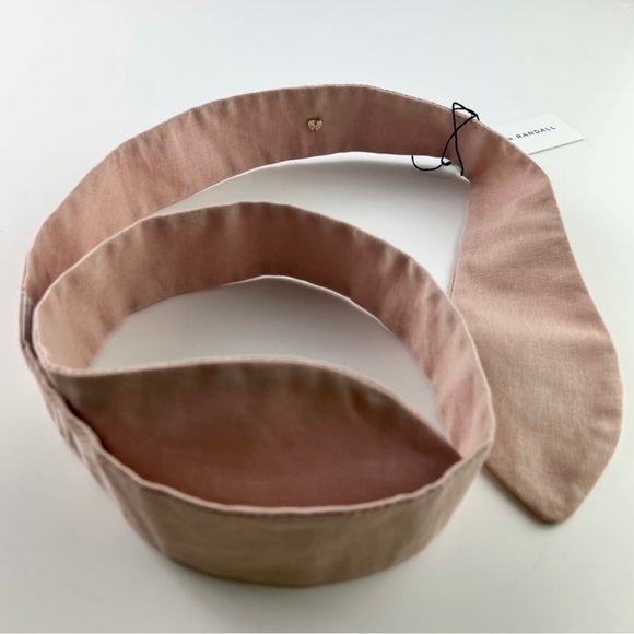 NEW LOEFFLER RANDALL PINK SASH BELT - Picture 4 of 5